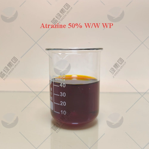 China Hot Sail Atrazine 99%Tc 50%Sc 80%Wp Agrochemical Pesticidecas No 1912-24-9