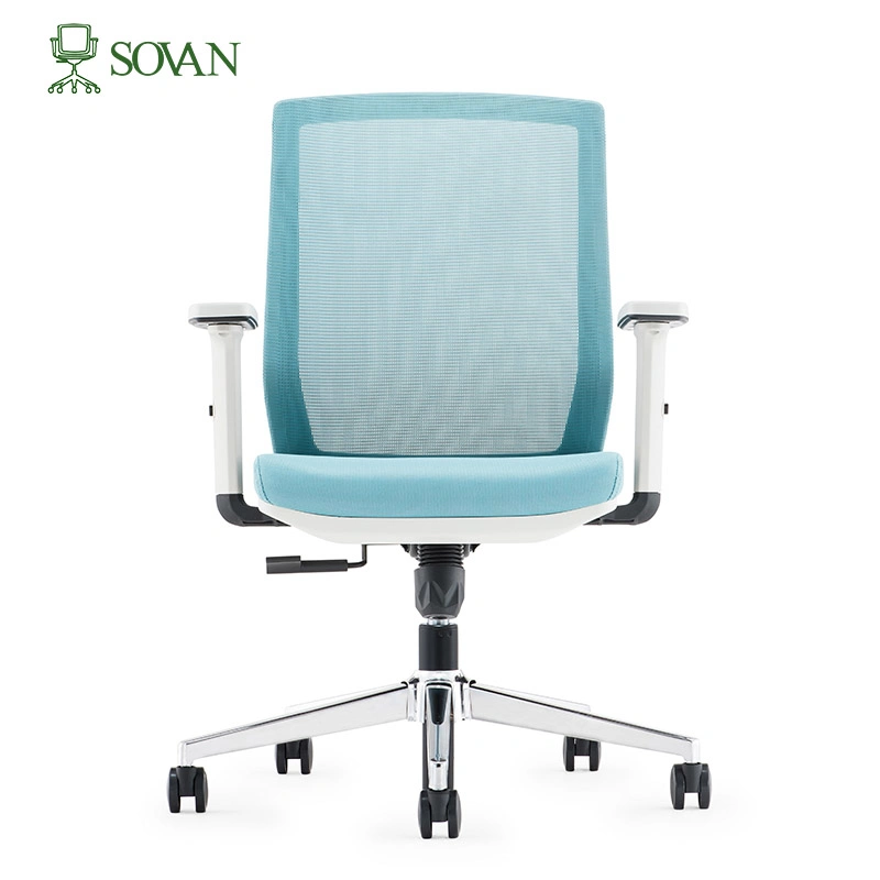 Con Japón BIFMA certificar silla de trabajo ergonómico Muebles de oficina Azul