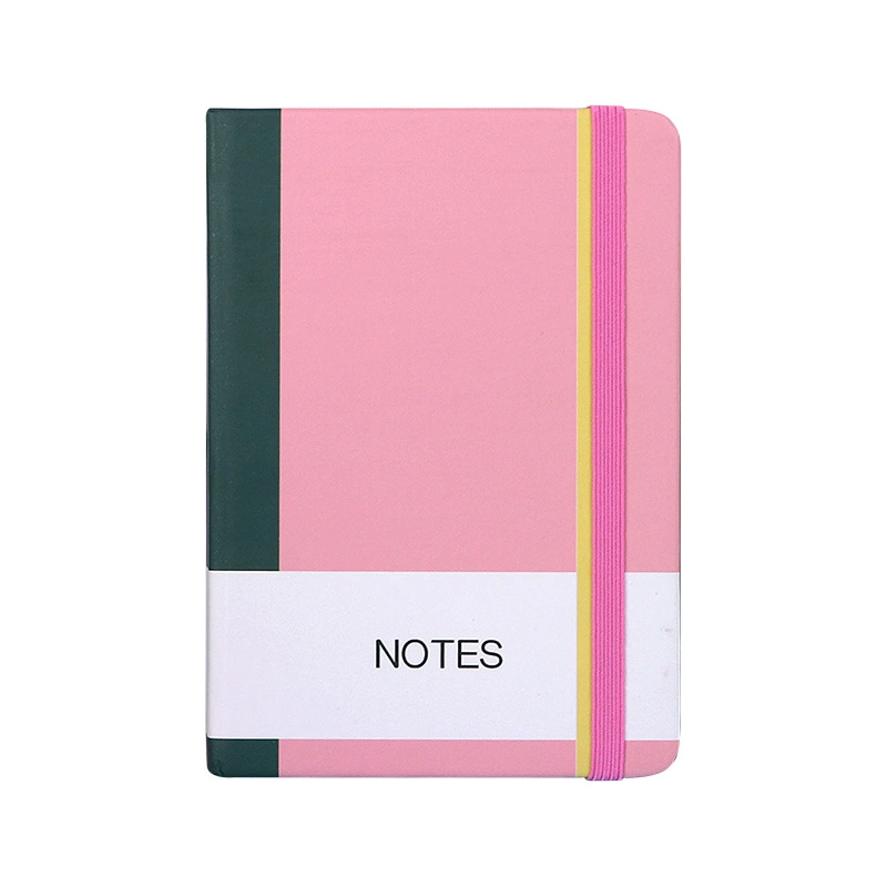 Student Hardcover Strap Business Office Notebook