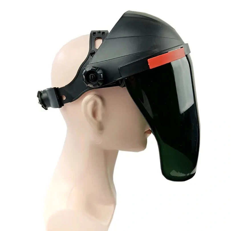 Head-Mounted Automatic Dimming Transparent Welding Polishing Anti-Ultraviolet Gas Cutting Helmet