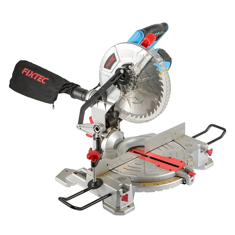 Fixtec 255mm Compound Miter Saw with Laser for Cutting Aluminum Other Power Saw