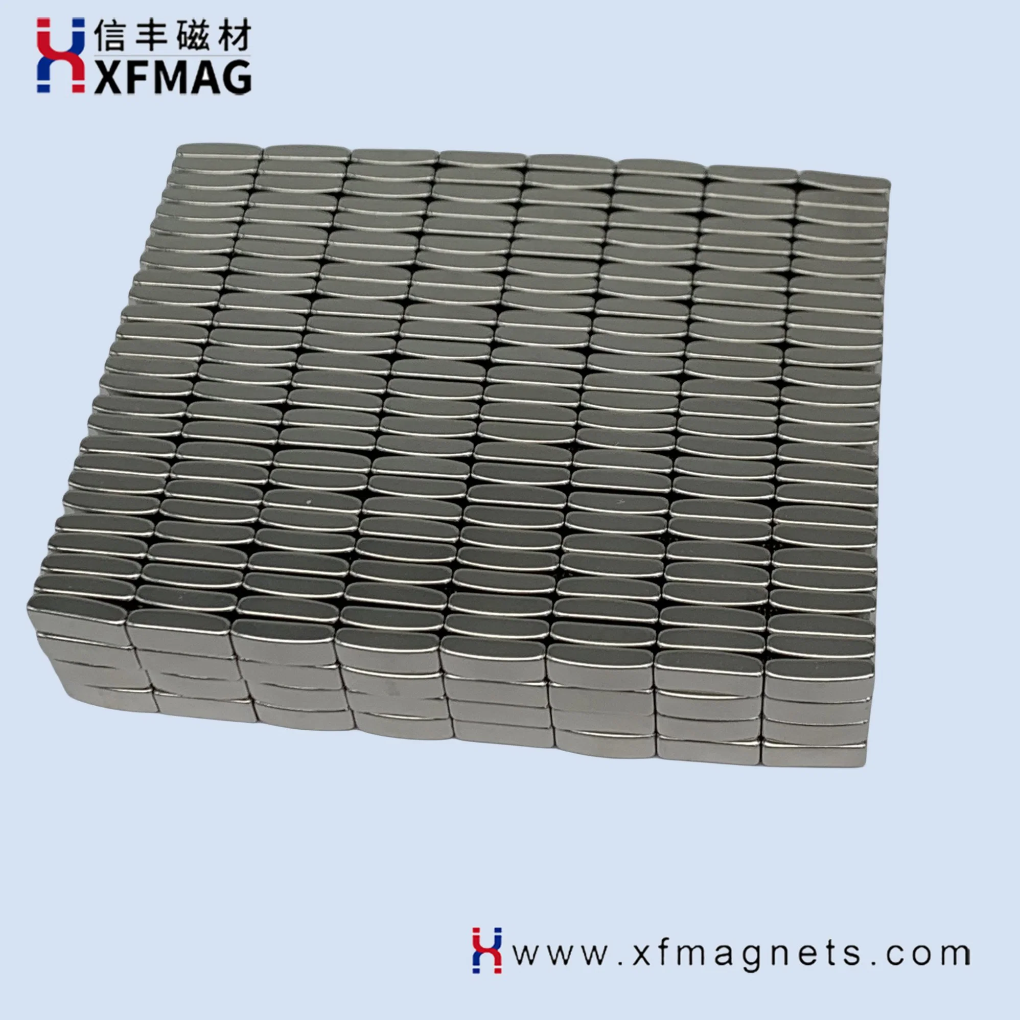 Arc Shape Motor Magnet Customized Size High Grade Neodymium NdFeB Magnet Magnetic Material