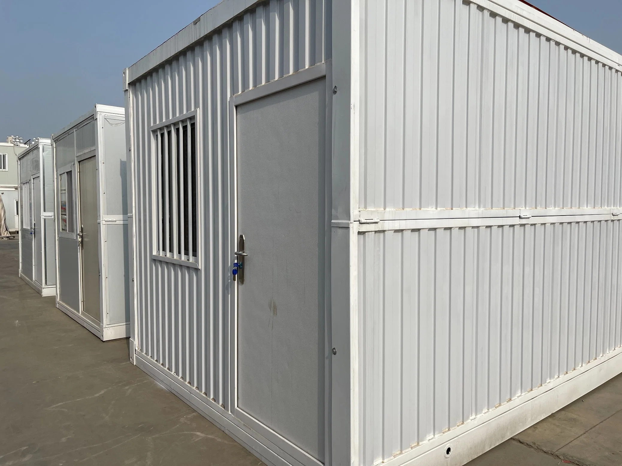 Galvanized Steel Frame Expandable Shipping Folding Container House Warehouse/Dormitory/Temporary Office