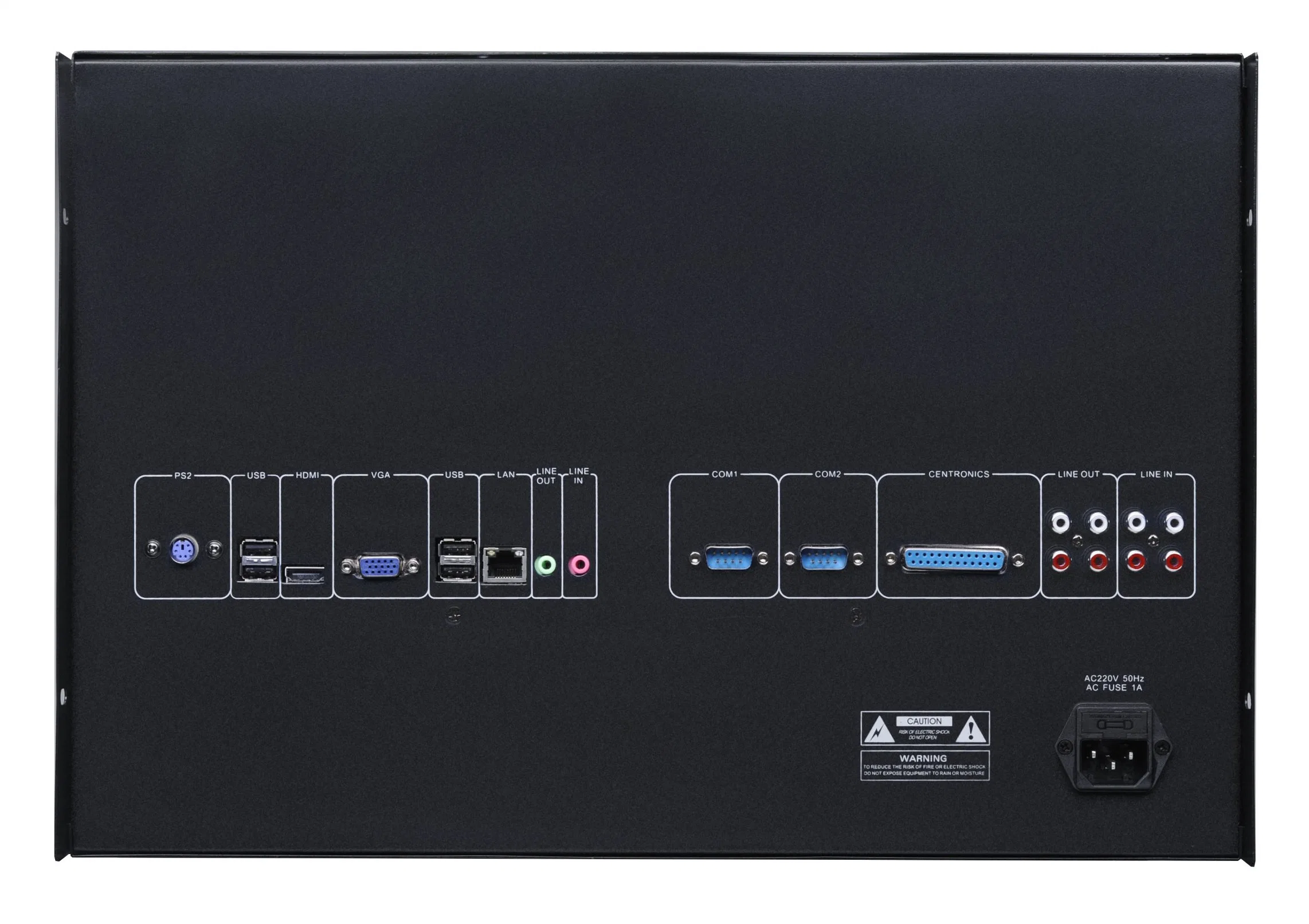 17 Inch System Manager IP Rack with Real-Time Broadcast of External Source Via a/D Converter