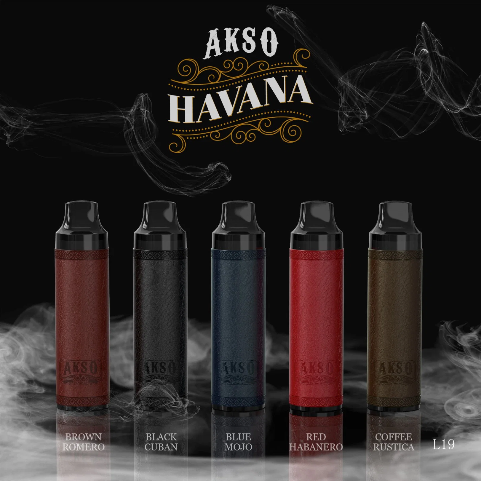 Hcigar 5000 Puffs Airflow Adjustable Disposable Electronic Cigarettes Factory Wholesale Price Akso Havana Disposable Vape Pen