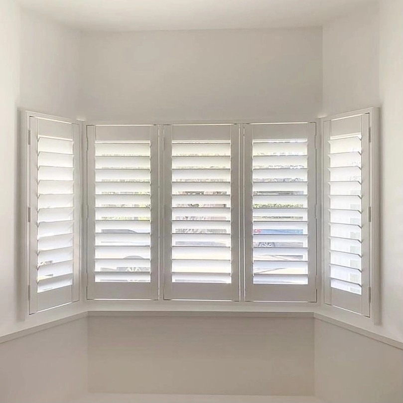 PVC Shutter Plantation Shutter Window Shutter From 20 Years Experience Factory at High Quality and Good Price