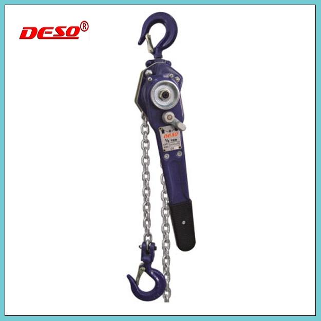 Heavy Duty Deso Lifting a Type Lever Chain Block/Hoist with Hook