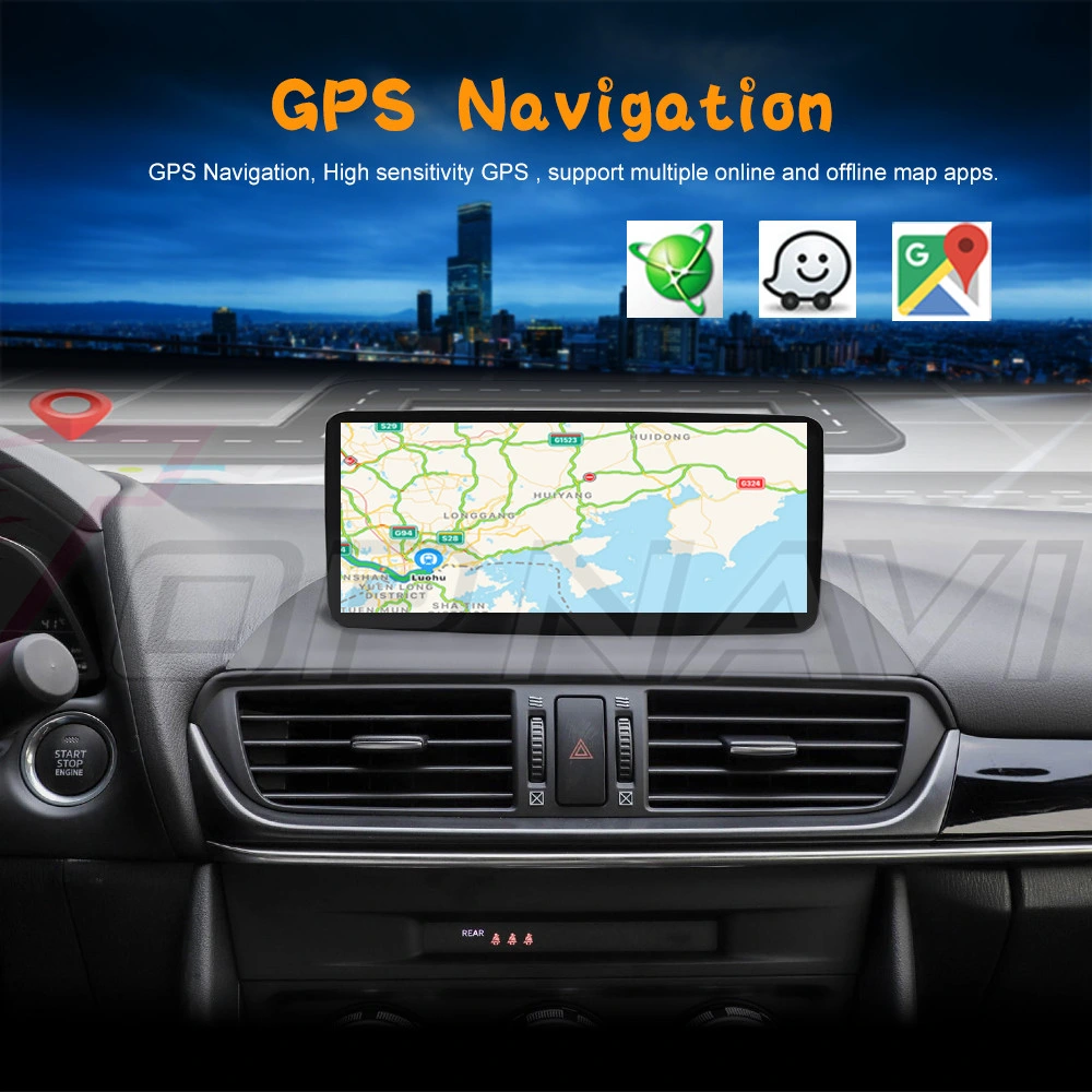 10,25" para Mazda 6 2016-2018 Car Android Radio Multimedia Player Navegación GPS