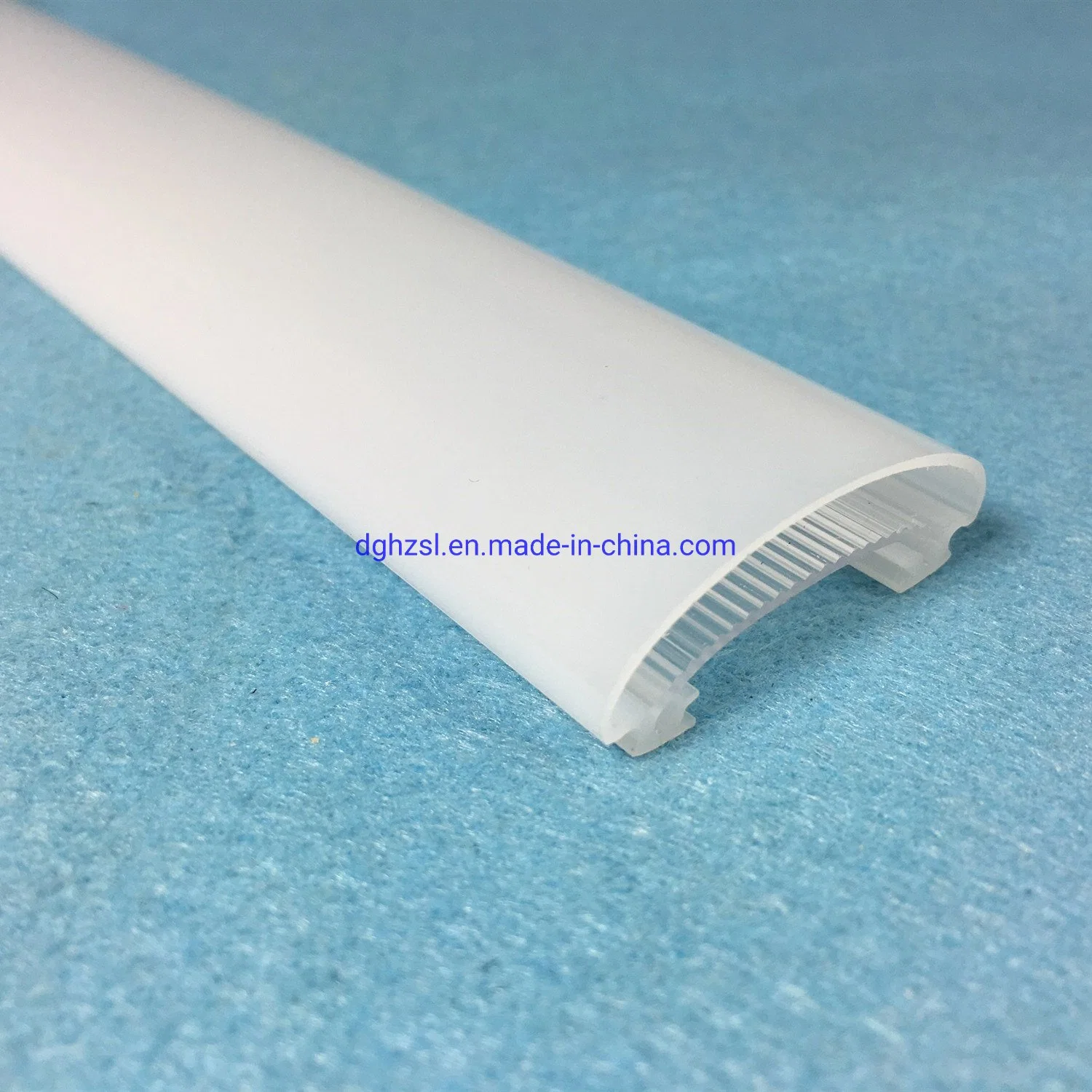 Plastic Extrusion PC Profile in LED Lighting