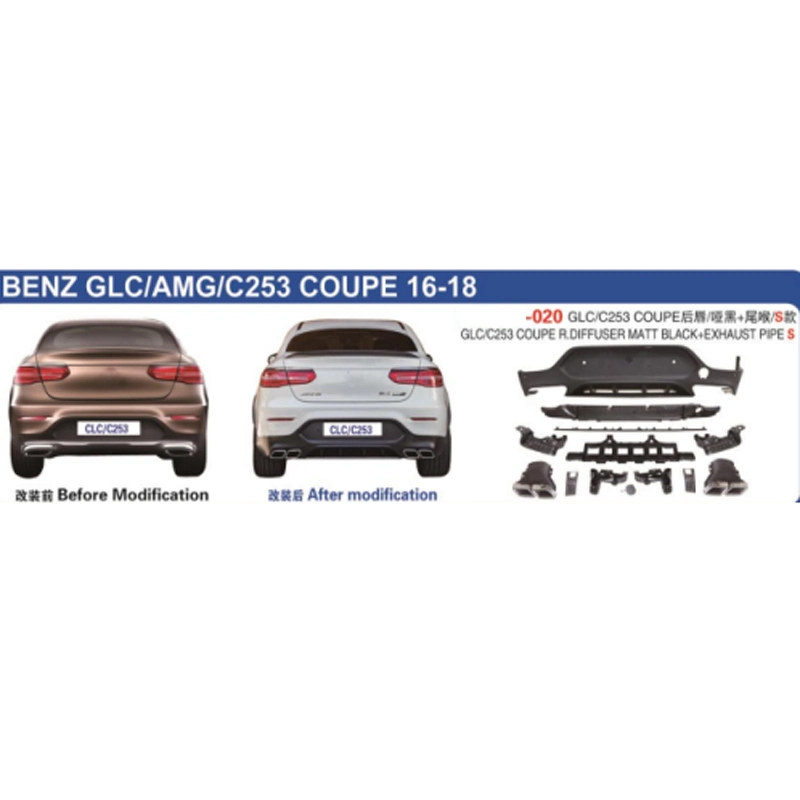 Las partes del cuerpo/Body Kits/paragolpes delantero/trasero BMW paragolpes calandra /Benz W204/W205/C253/.