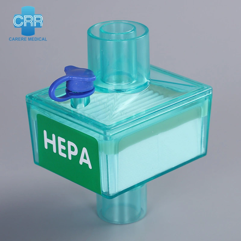 Los productos médicos del Hospital Filtro HEPA de alta calidad de equipos desechables, Filtro de BV Hmef bacteriana del filtro filtro Filtro del sistema viral de la respiración de equipos médicos