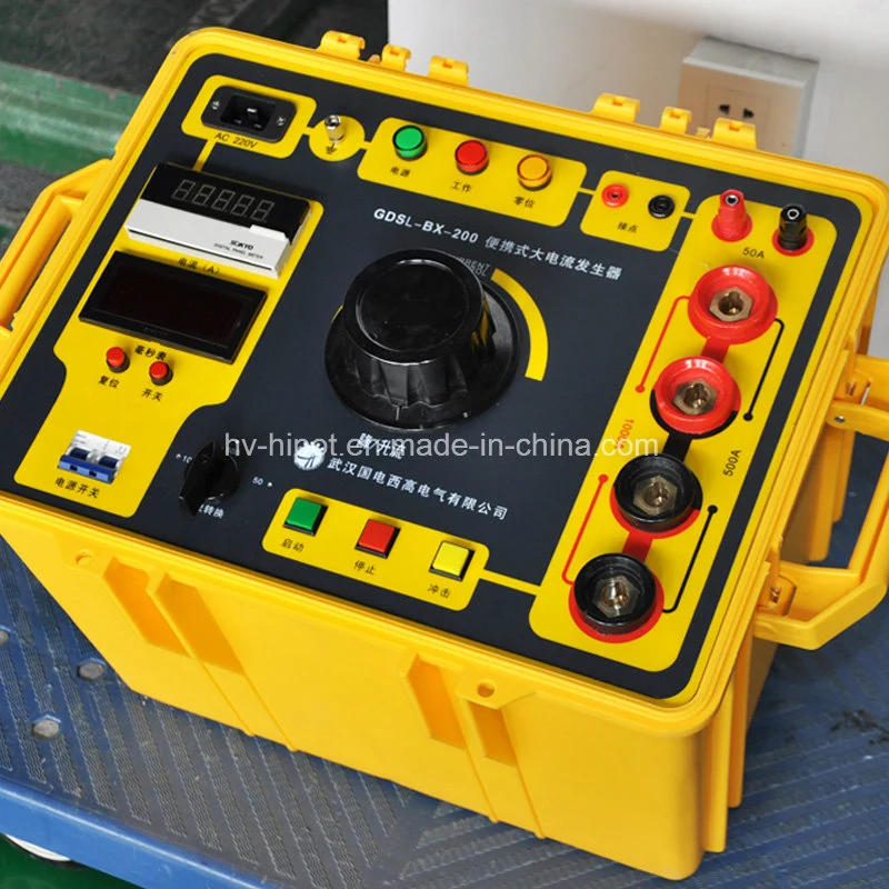 HVHIPOT CT Test High Current Standard Primary Current Injection Test Set