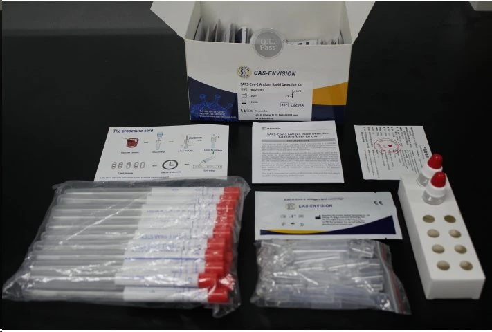 Kit de detección rápida de antígenos disponible a medida para dispositivos médicos