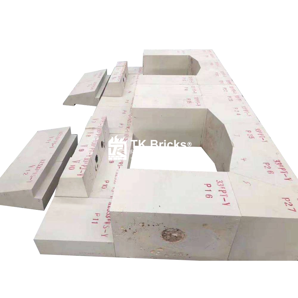 Fused Cast Azs Blocks Series Bricks for Glass Furnace