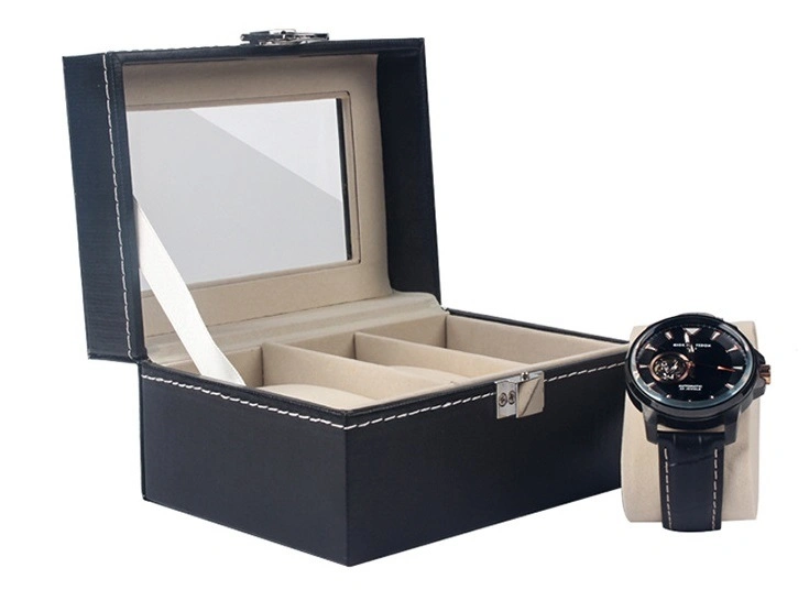 China Guangdong Leather Material and Gift & Craft Industrial Use Watch Organization Boxes/Case