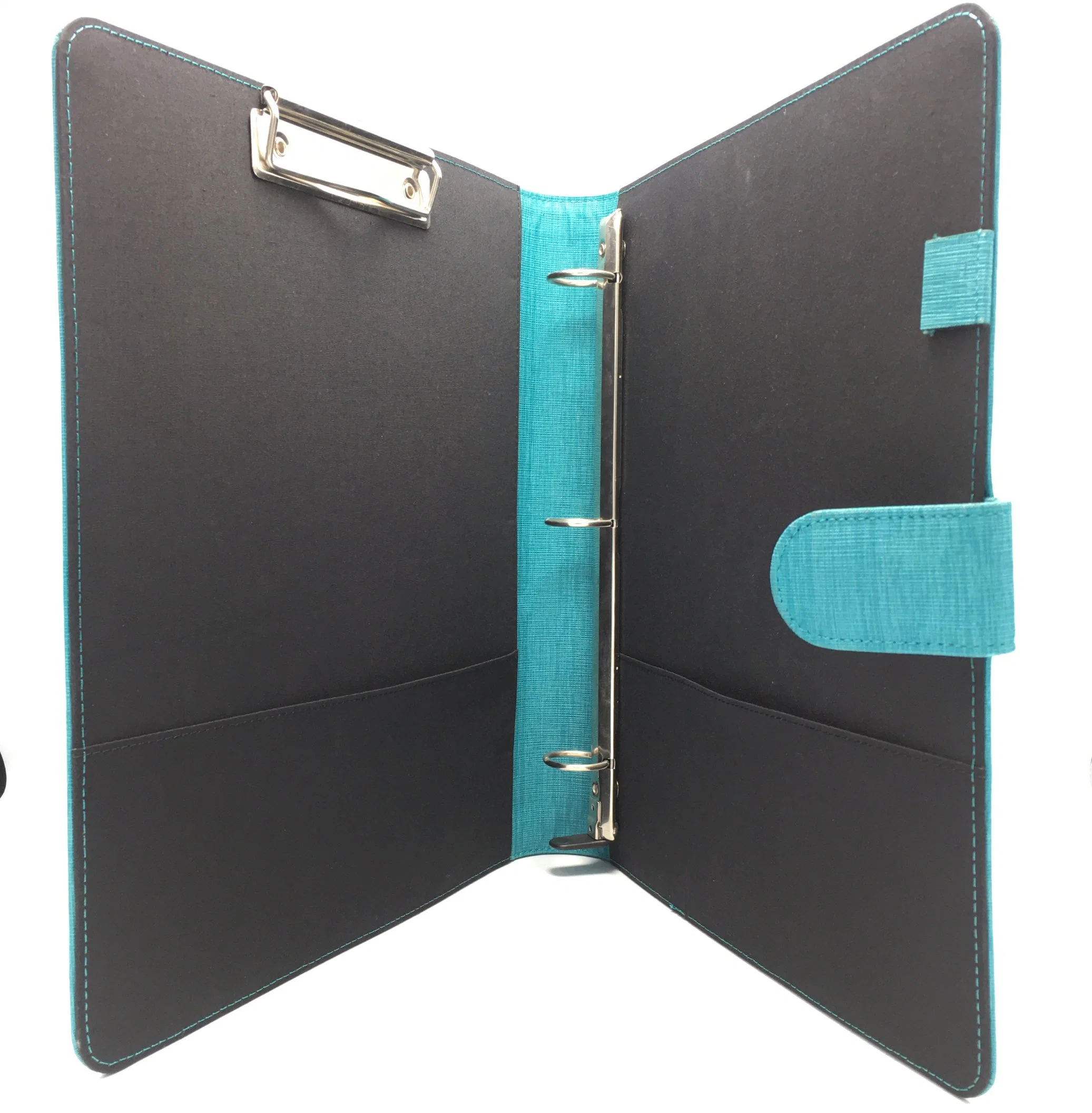 PU Leather File Folder Ring Binder PP Hardcover File Folder Office Supply Stationery