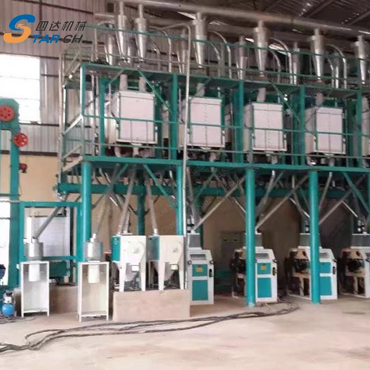 Turn-Key Project Corn Flour Factory with Price 20tons Corn Milling Machine Flour