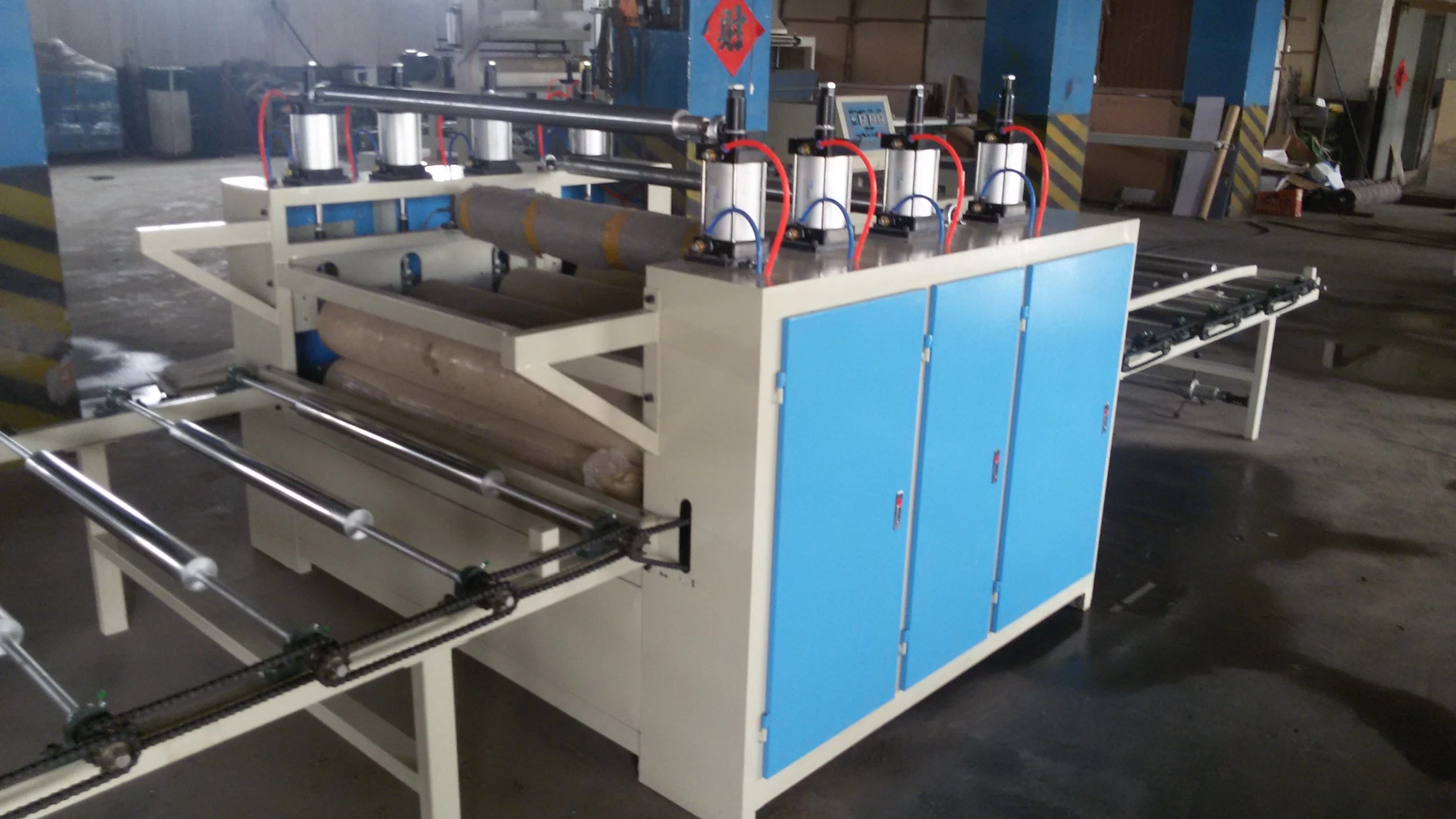 Paper film Lamination Machine MDF /Plywood /Foam Boards High quality/High cost performance  High Speed PVC Wood Based Panel Laminating Machine