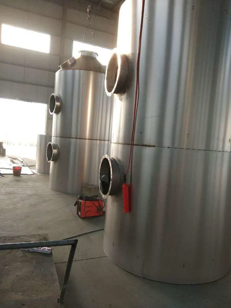 Washing Deodorization Purification Waste Gas Treatment Equipment