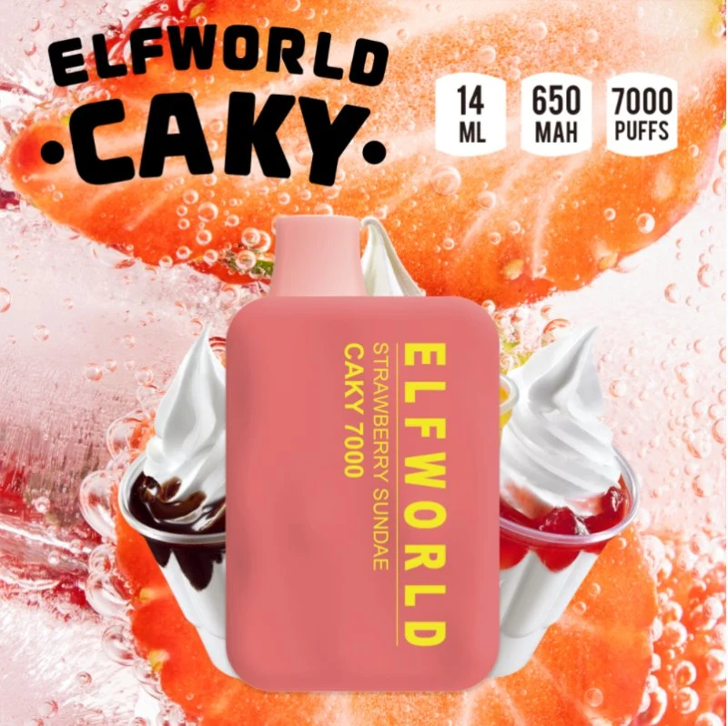 Vapes Elf World Cuky 7000 Puff desechable VAPE mejor desechable VAP Wholesale/Supplier I VAPE Fast Ship China cigarrillo electrónico