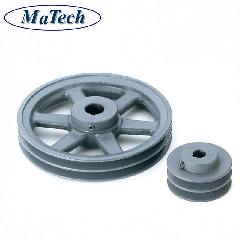 Custom Aluminium Die Casting Alloy Cast Pulley Wheel