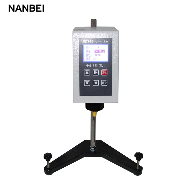 Ndj-8s Lab Digital Viscometer Viscosity Tester