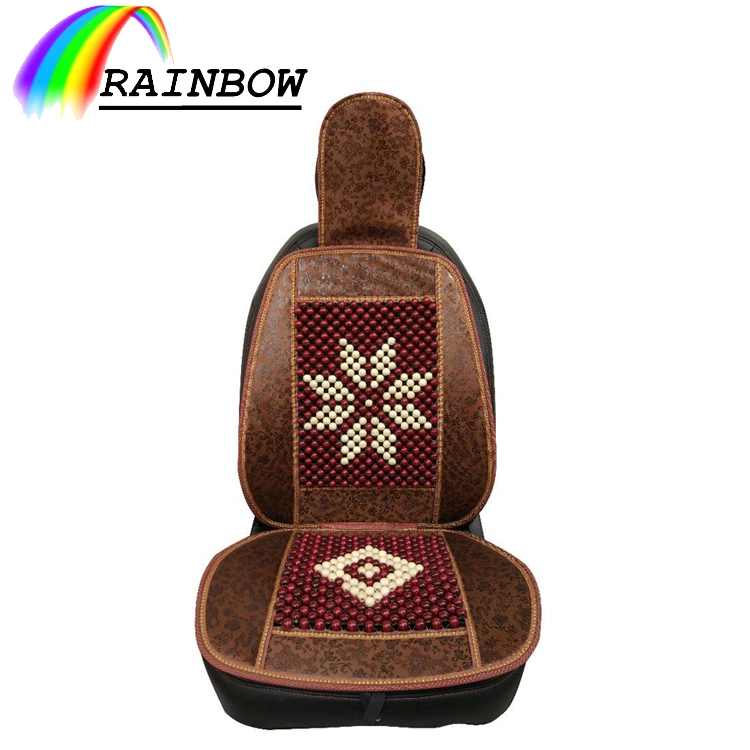 Discount Auto Car Accessory Massage Wooden Beads Seat/Lumbar/Cushioning/Chair/Cushion Cover