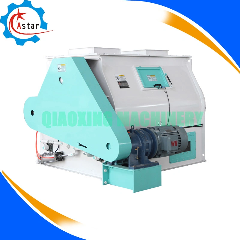 Industrial Use Double Shaft Paddle Animal Poultry Feed Mixers Price