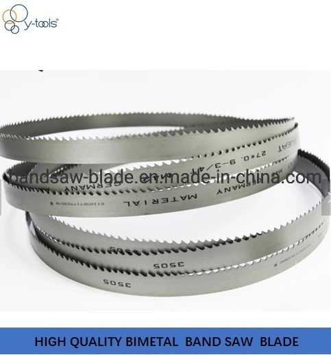 27mm * 3505 Bimetall Bandsägeblätter für das Schneiden von Metall und Stahl, Factory Orignal Bandsägeblatt