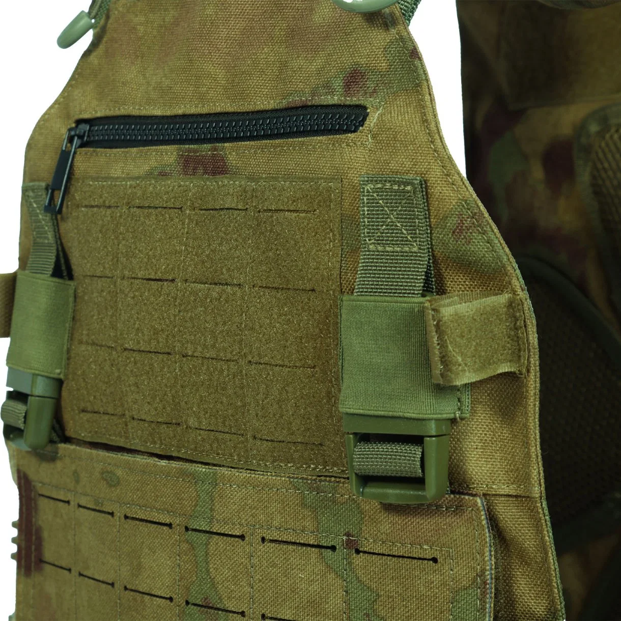 Laser Cut Molle System 1000d Nylon Tactical Quick Release Plate Carrier Vest