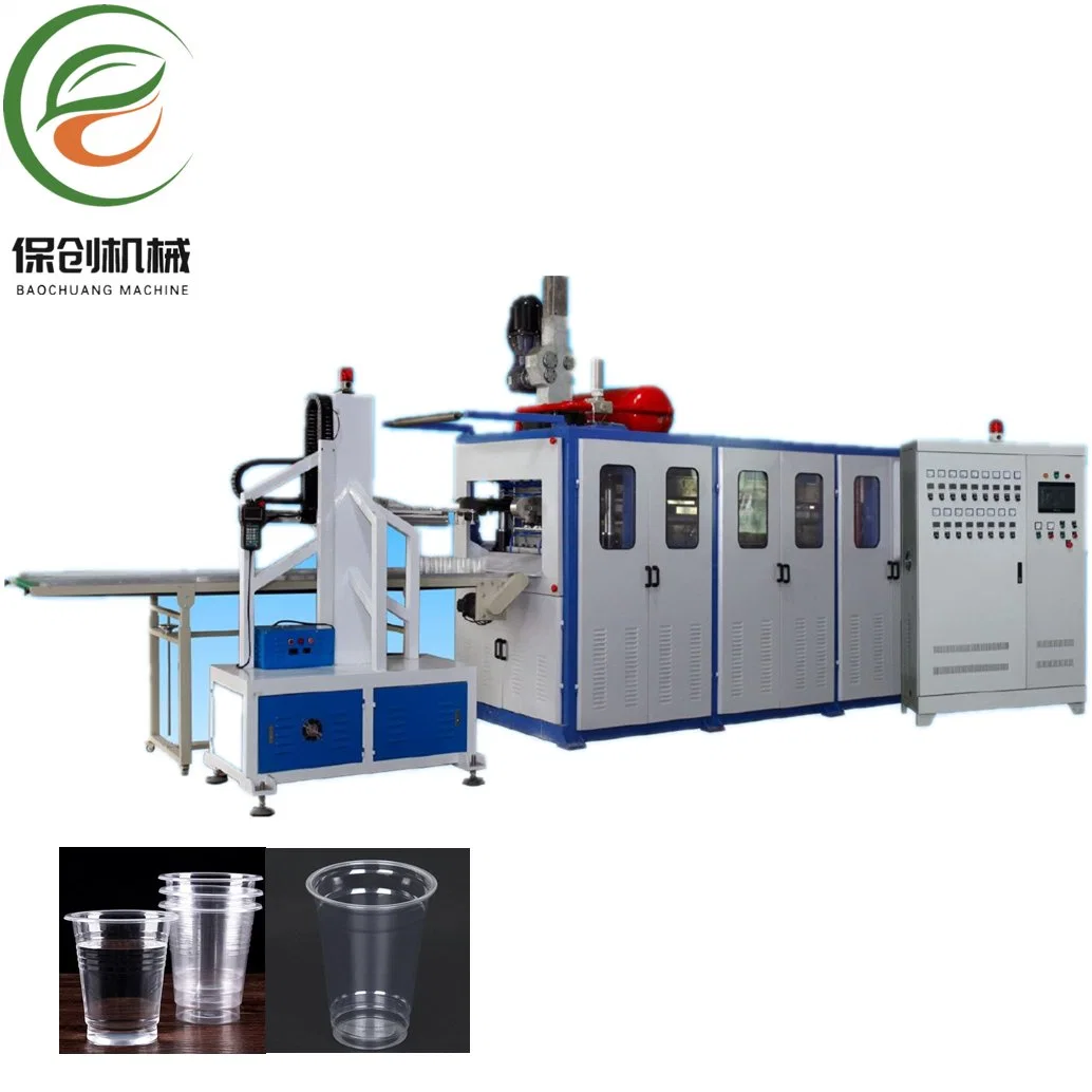 Best Price Vacuum Forming Machine for Making Plastic Water Cup