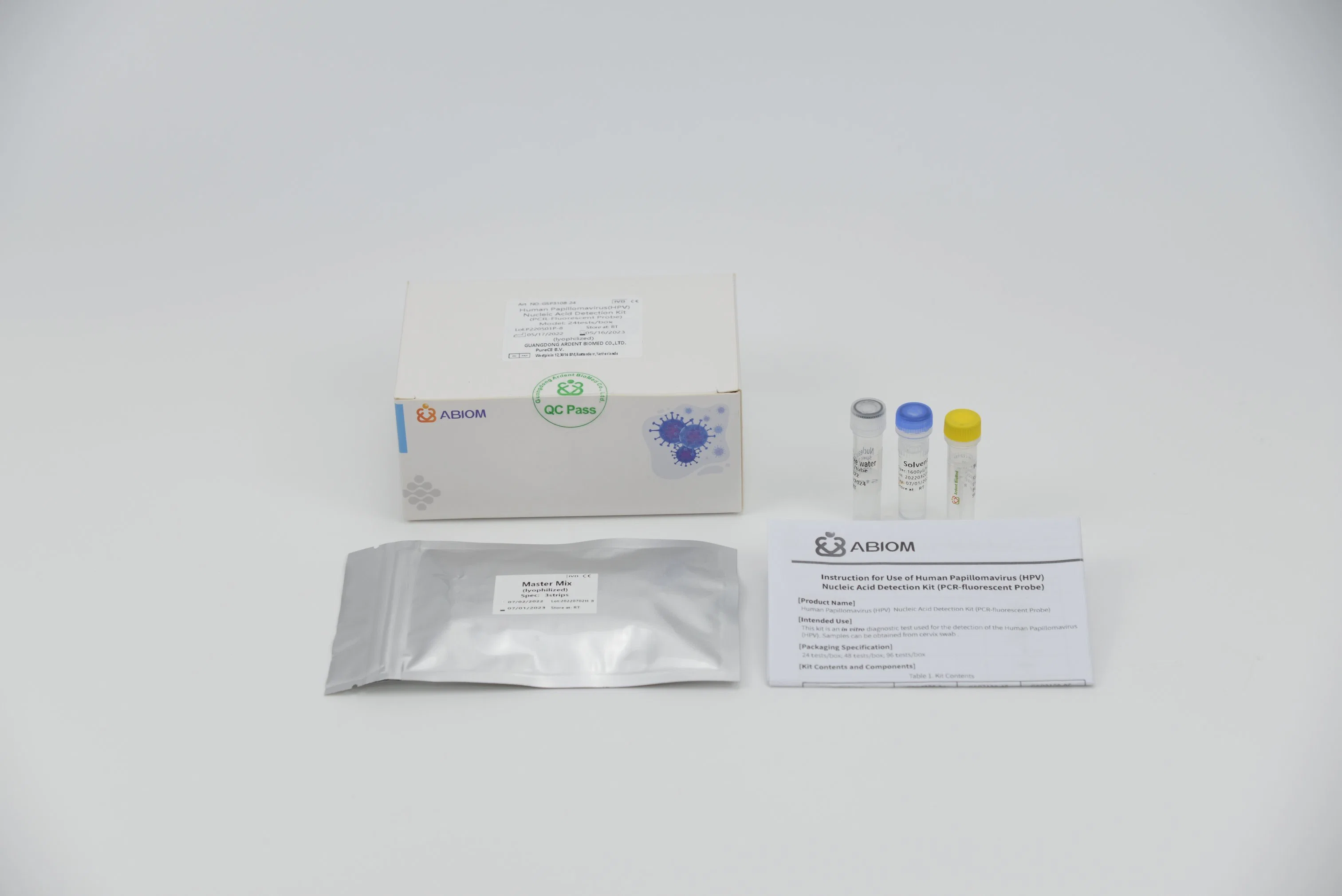 Human Papillomavirus Nucleic Acid Rapid Rt PCR Antigen Detection Kit with CE