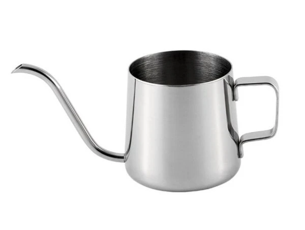 High-Quality e acessível aço inoxidável 304 assobio Chaleira Metal Tea Jarro de pescoço de cisne