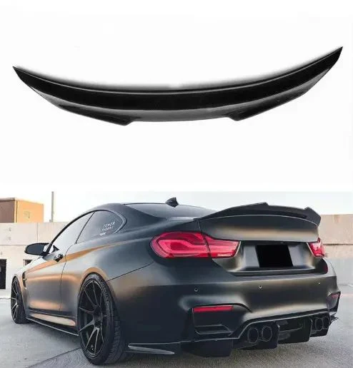 for BMW 5 Series F10 F18 Spoiler Wing 2010--2016 Year Real Glossy Carbon Fiber Rear Wing Psm Style Sport Accessories Body Kit