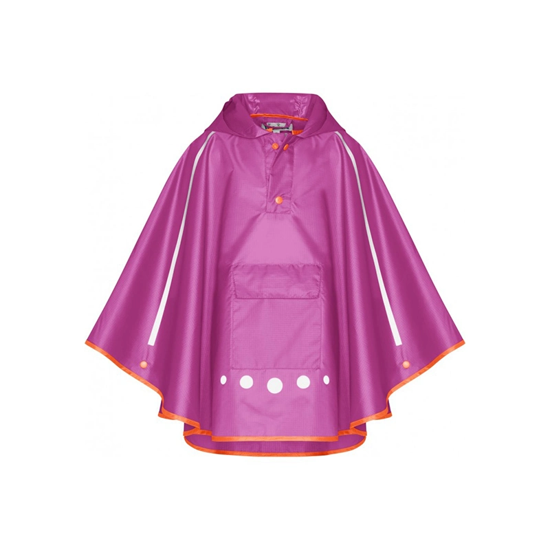 Niños Cute Rain Cape TPU Raincoat Rain Poncho for Kids