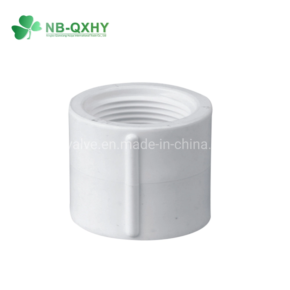 U-PVC BS Female Theraded Pipe Fittings End Cap Water Supply