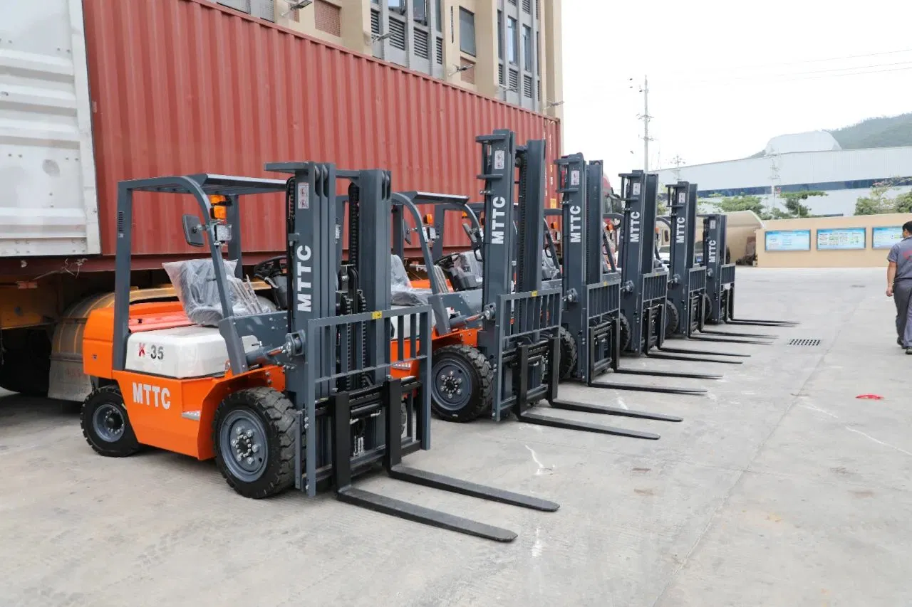 Jg-K35 3.5ton New Engine Chinese Forklifts Portable Hydraulic Diesel Forklift Truck for Sale