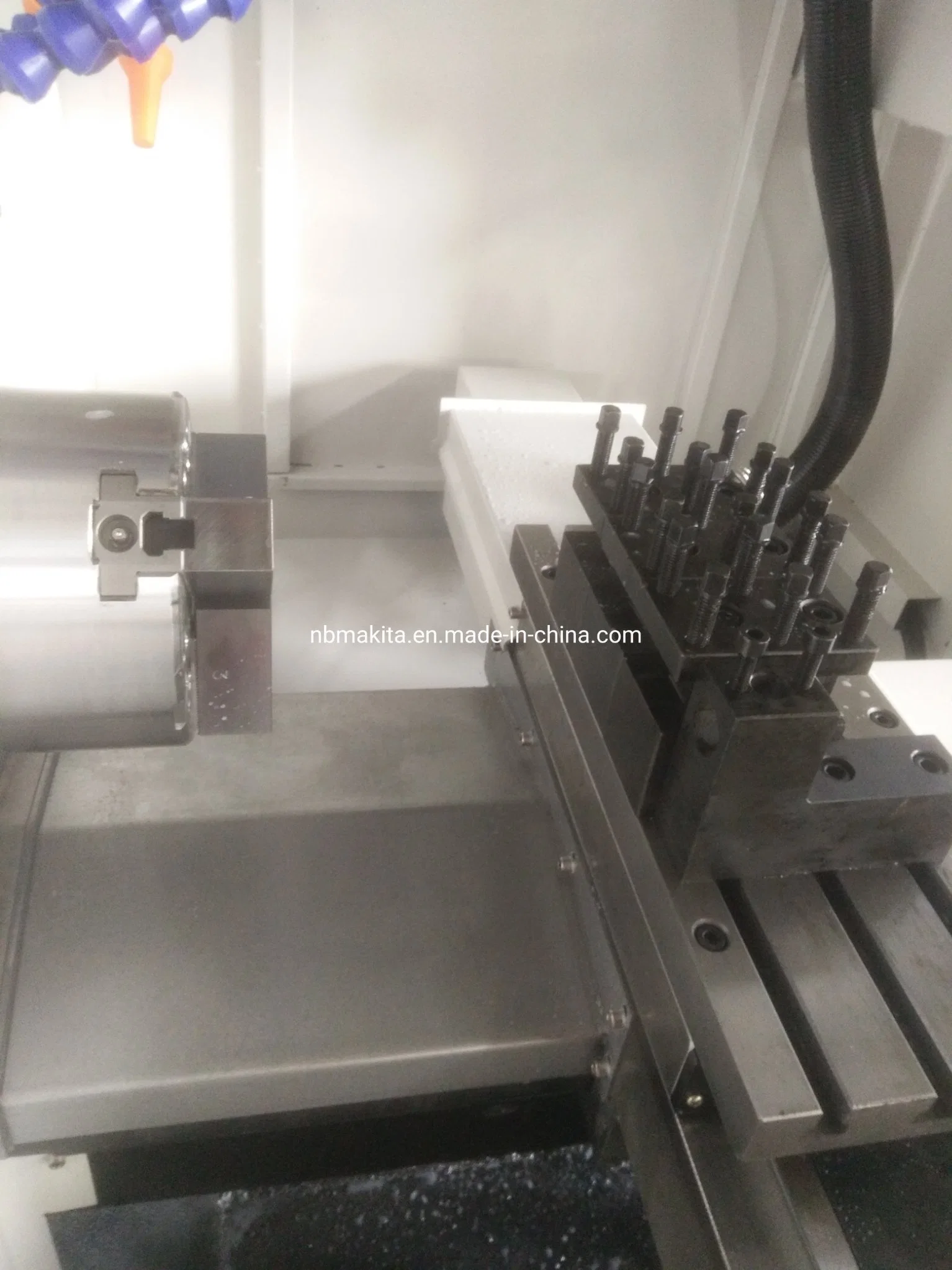 Hot Sale Mini CNC Lathe Machine with Linear Rail