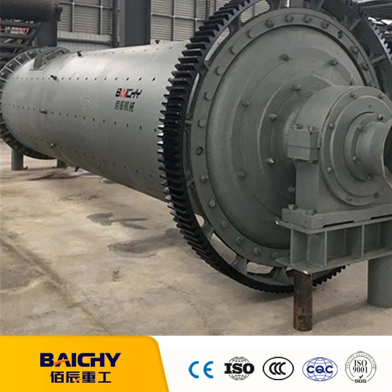 Fábrica de Baishy Venta directa de Ball Mill para oro Cobre Hierro Planta de procesamiento de escoria de cemento