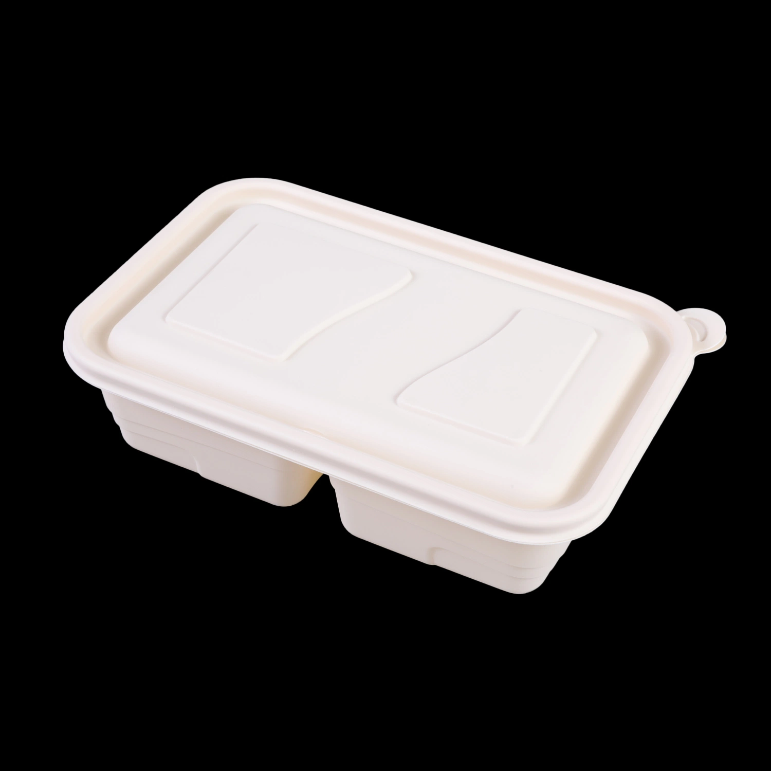 Disposable Food Box Food Container with Biodegradable Cornstarch Material