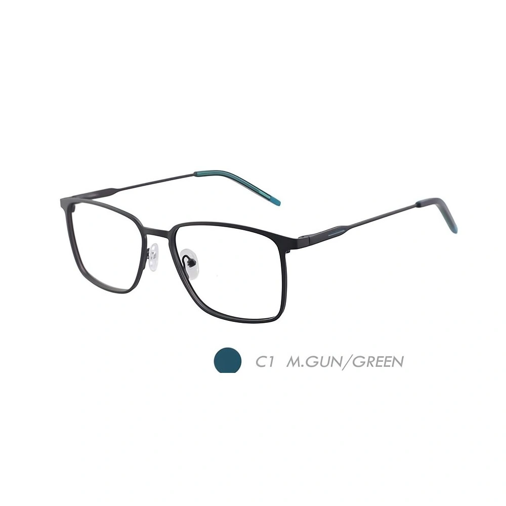 Gd Men Metal Black Retro Full Frame High quality/High cost performance  Full Frame Eyewear Eyeglass Frames