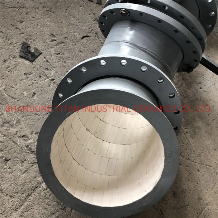 High Alumina Pipe Alumina Ceramic Lined Steel Pipe/Tube