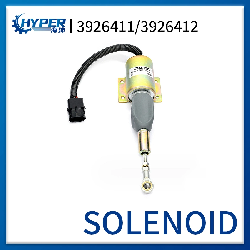 Piezas de repuesto del motor SA-4257-24 solenoide de corte de combustible 24V 3926411 3926412 Para Genset Diesel