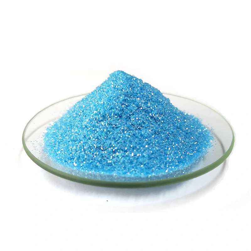 Umweltfreundliche Großgroßgroßgroßteil Laser Blue Glitter Powder für DIY Handwerk Dekoration