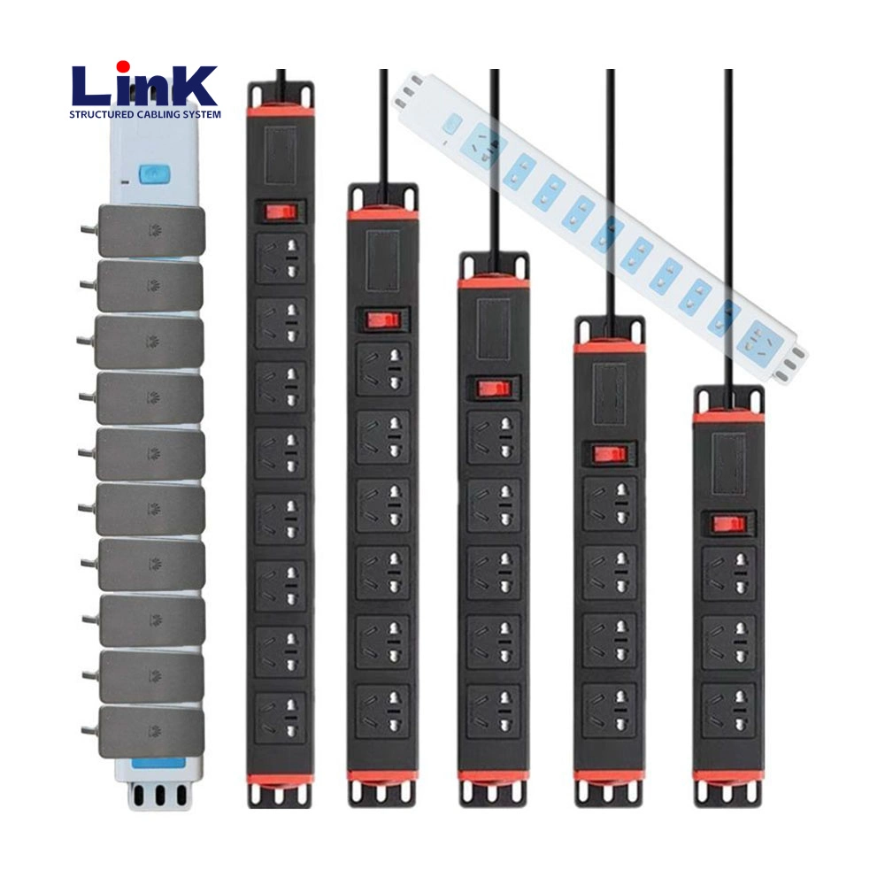 C13 APC Smart Vertical Dual or Single Input PDU Socket (مقبس وحدة بيانات البروتوكول (PDU لحامل الخادم