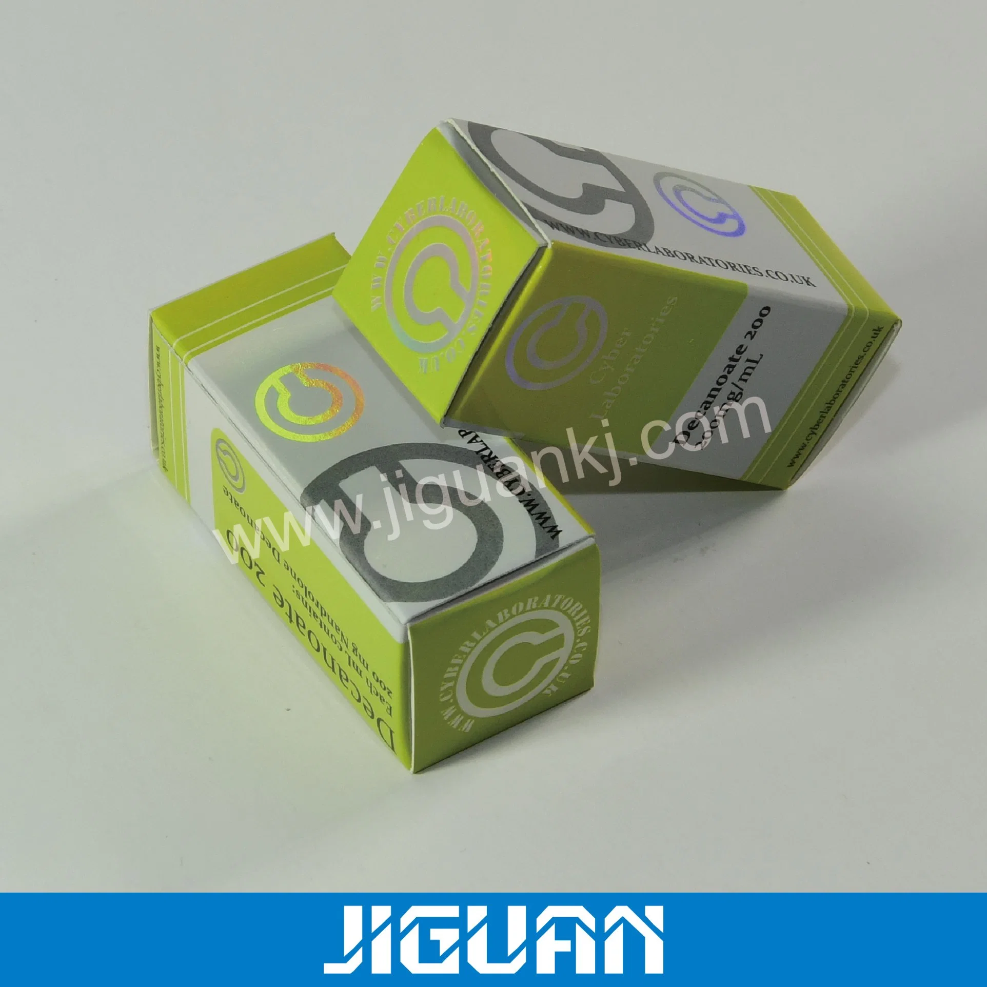 Colorful Paper Packaging Medicine Vial Box