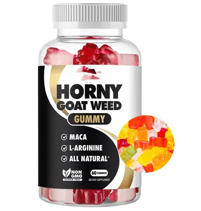 Natural Horny Goat Weed Vegan Seed Logo personalizado aumentar el rendimiento Hombres Cápsulas de Salud Suplemento de inmunidad para hombres