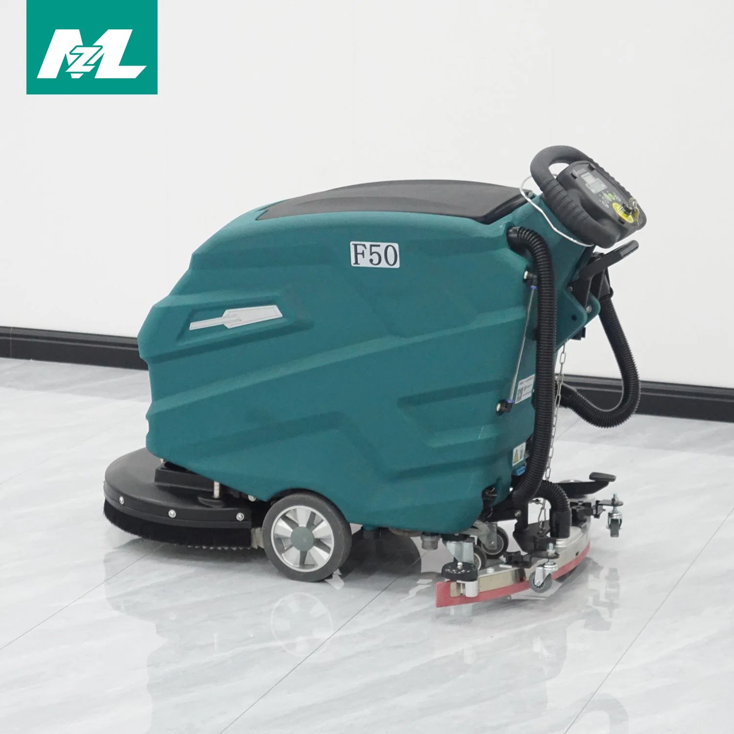 Big Capacity Walk-Behind Floor Scrubber Long Lifetime Good Cleaning Effect for Supermarket