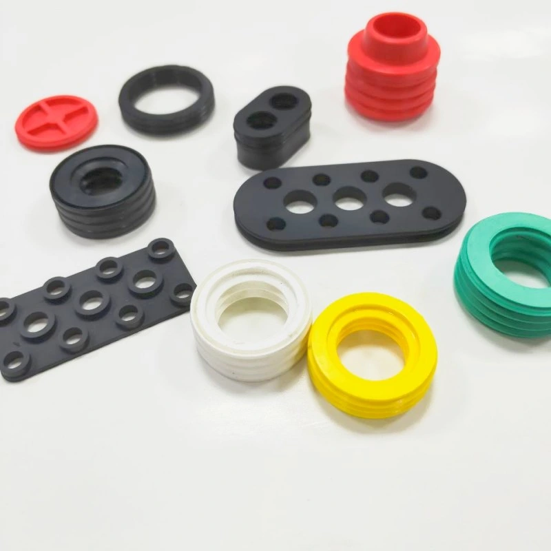 Custom Silicone Rubber Bumper Custom Silicone Rubber Bushing