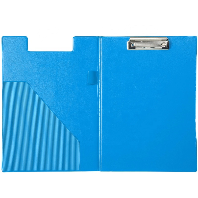 Customized A4 Size School PP PVC Plastic Folding Clipboard Writing Board -Gwc04